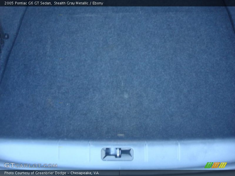 Stealth Gray Metallic / Ebony 2005 Pontiac G6 GT Sedan