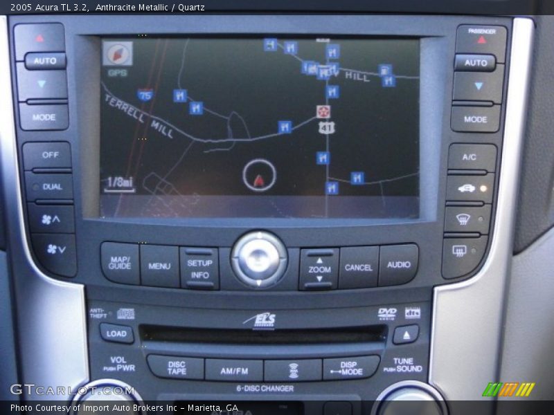 Anthracite Metallic / Quartz 2005 Acura TL 3.2