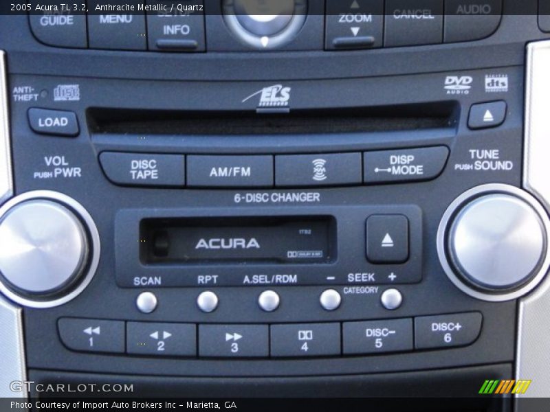 Anthracite Metallic / Quartz 2005 Acura TL 3.2