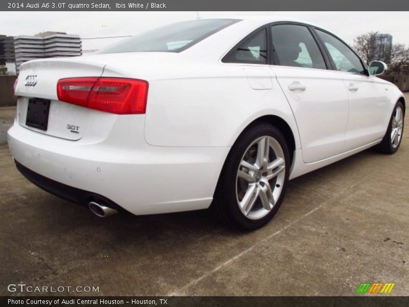 Ibis White / Black 2014 Audi A6 3.0T quattro Sedan