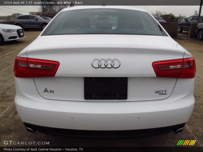 Ibis White / Black 2014 Audi A6 3.0T quattro Sedan