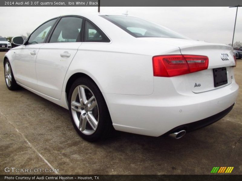Ibis White / Black 2014 Audi A6 3.0T quattro Sedan