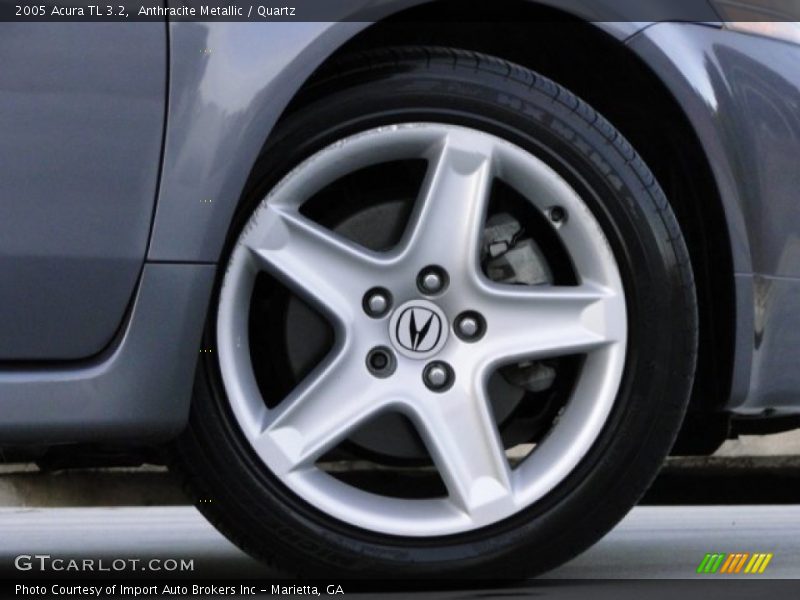 Anthracite Metallic / Quartz 2005 Acura TL 3.2