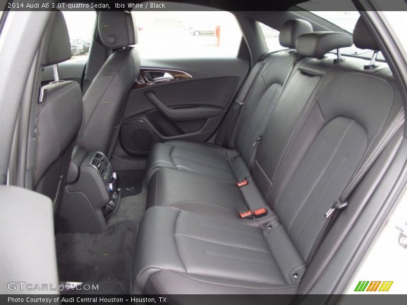 Rear Seat of 2014 A6 3.0T quattro Sedan