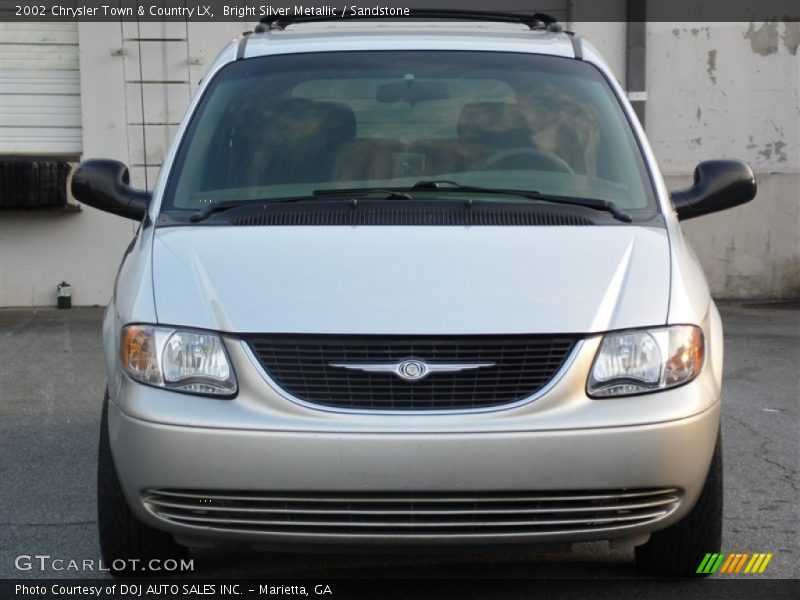 Bright Silver Metallic / Sandstone 2002 Chrysler Town & Country LX