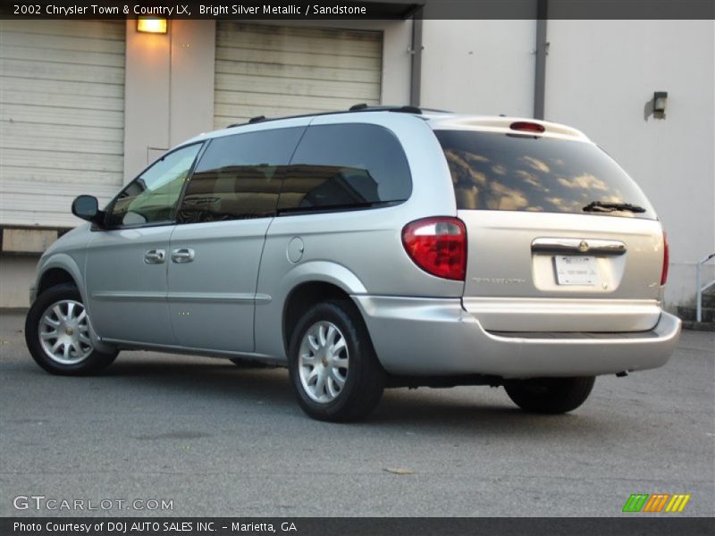 Bright Silver Metallic / Sandstone 2002 Chrysler Town & Country LX
