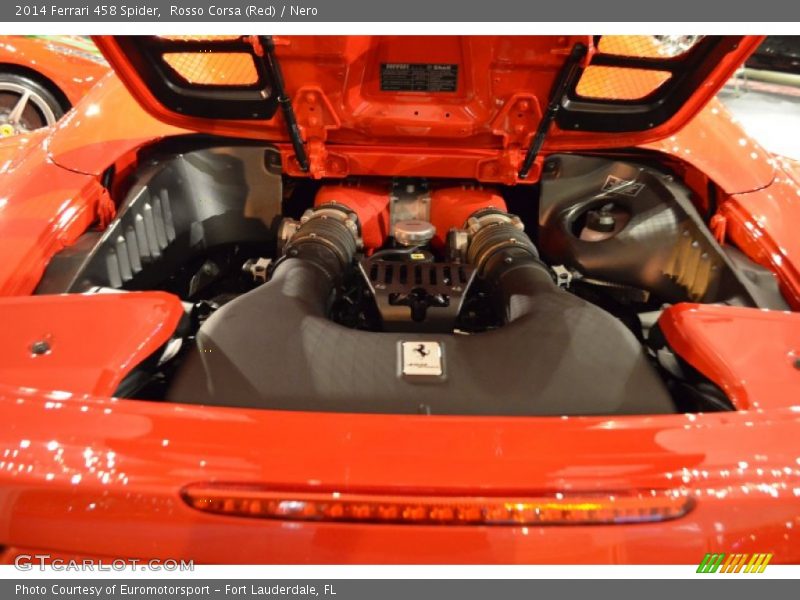  2014 458 Spider Engine - 4.5 Liter DI DOHC 32-Valve V8