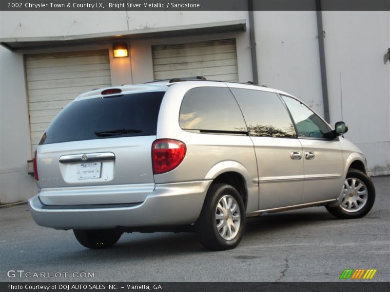 Bright Silver Metallic / Sandstone 2002 Chrysler Town & Country LX