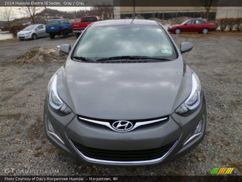 Gray / Gray 2014 Hyundai Elantra SE Sedan