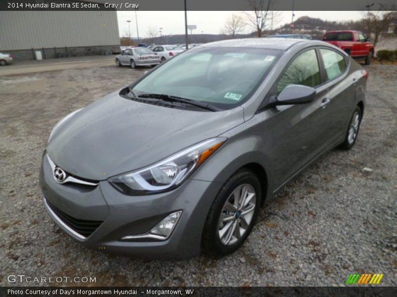 Gray / Gray 2014 Hyundai Elantra SE Sedan