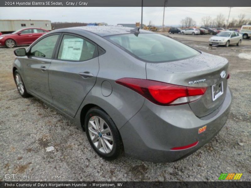 Gray / Gray 2014 Hyundai Elantra SE Sedan