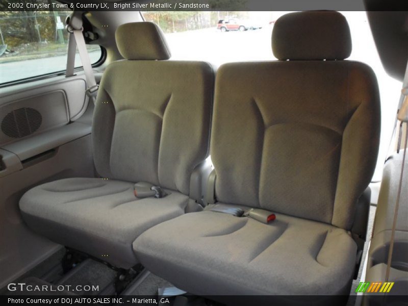 Bright Silver Metallic / Sandstone 2002 Chrysler Town & Country LX