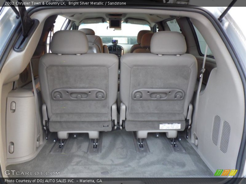 Bright Silver Metallic / Sandstone 2002 Chrysler Town & Country LX