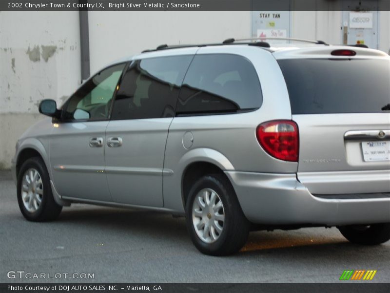 Bright Silver Metallic / Sandstone 2002 Chrysler Town & Country LX