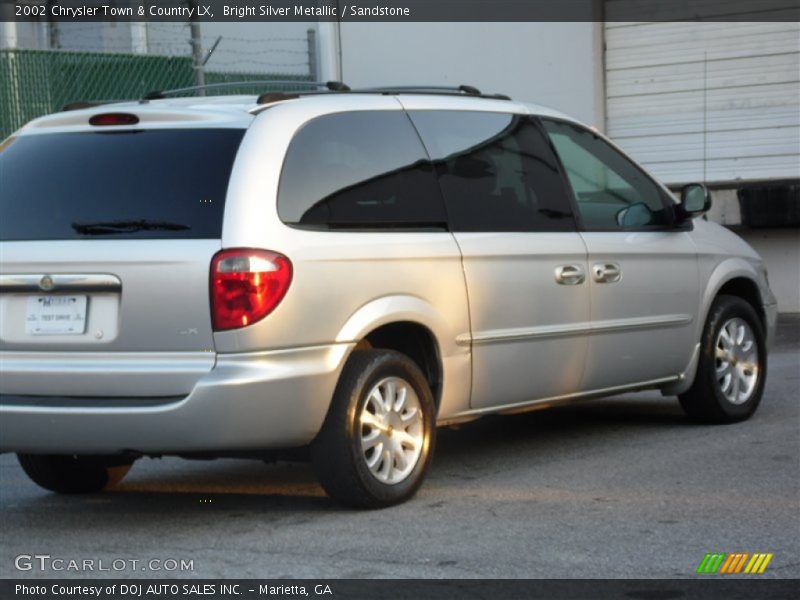 Bright Silver Metallic / Sandstone 2002 Chrysler Town & Country LX