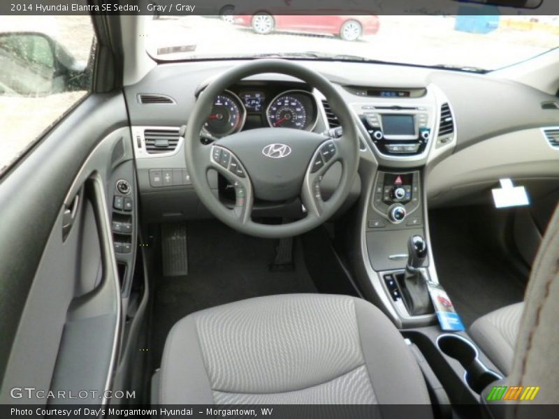 Gray / Gray 2014 Hyundai Elantra SE Sedan