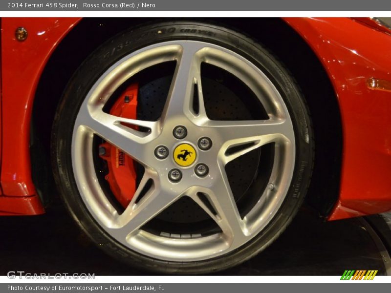  2014 458 Spider Wheel