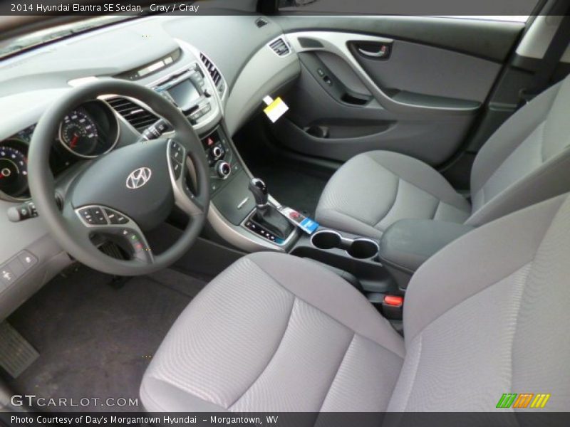 Gray / Gray 2014 Hyundai Elantra SE Sedan