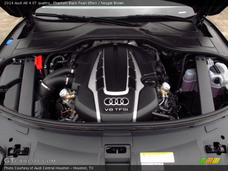  2014 A8 4.0T quattro Engine - 4.0 Liter Turbocharged FSI DOHC 32-Valve VVT V8