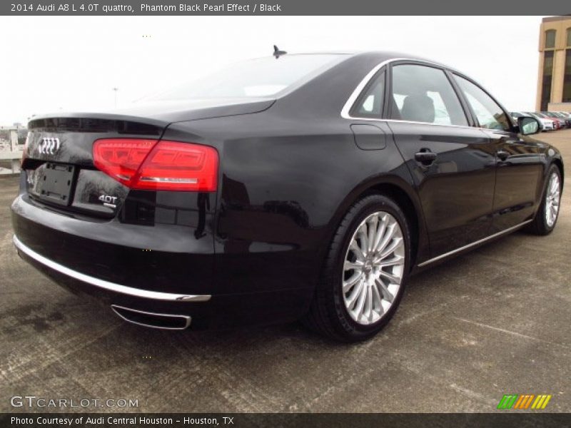 Phantom Black Pearl Effect / Black 2014 Audi A8 L 4.0T quattro