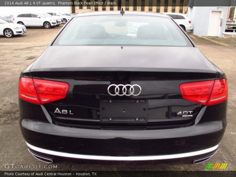 Phantom Black Pearl Effect / Black 2014 Audi A8 L 4.0T quattro