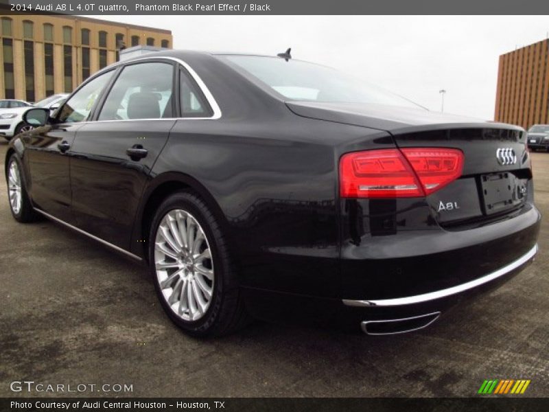 Phantom Black Pearl Effect / Black 2014 Audi A8 L 4.0T quattro