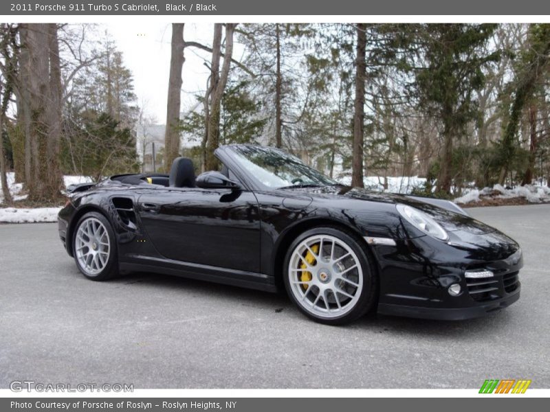  2011 911 Turbo S Cabriolet Black