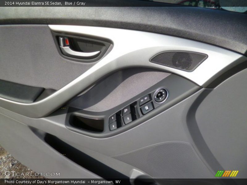 Blue / Gray 2014 Hyundai Elantra SE Sedan