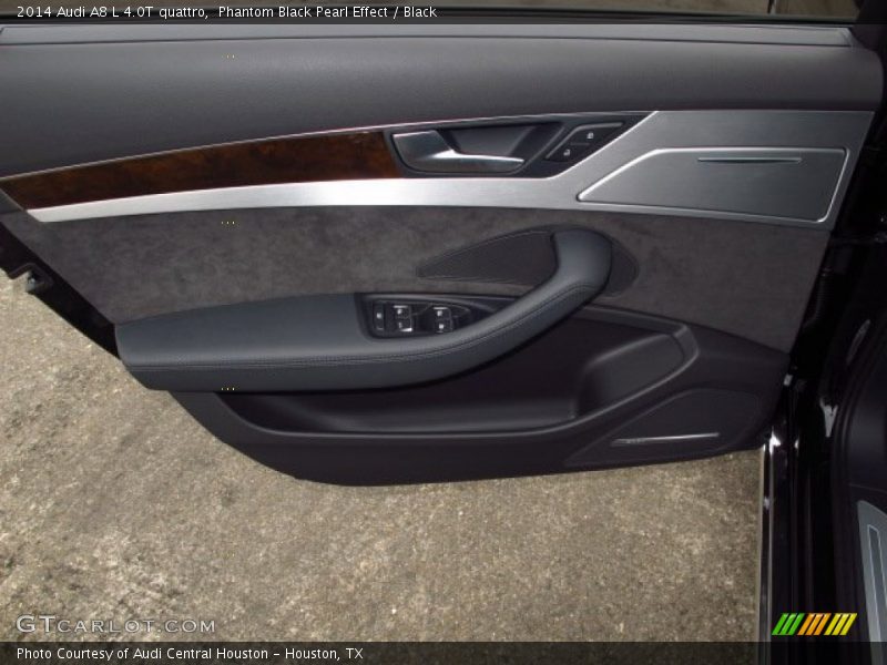 Phantom Black Pearl Effect / Black 2014 Audi A8 L 4.0T quattro
