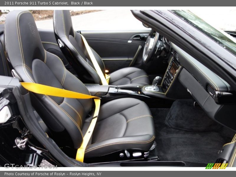 Front Seat of 2011 911 Turbo S Cabriolet