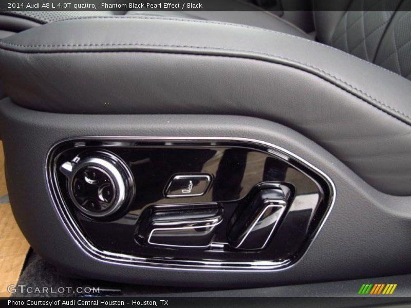 Phantom Black Pearl Effect / Black 2014 Audi A8 L 4.0T quattro