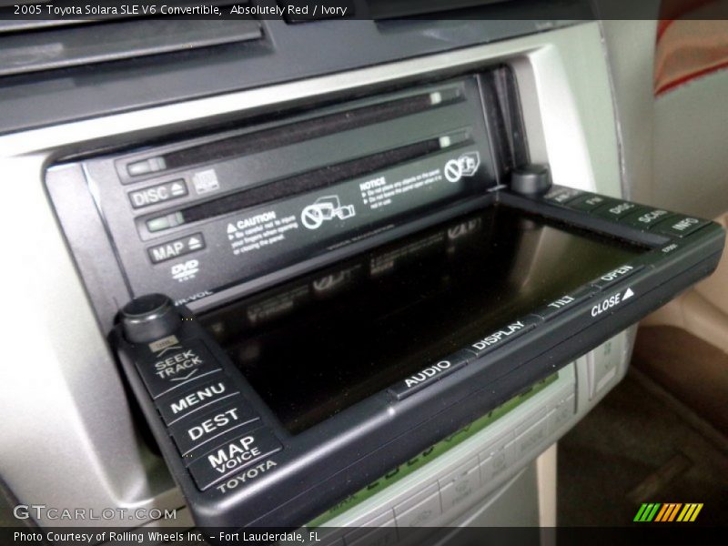 Absolutely Red / Ivory 2005 Toyota Solara SLE V6 Convertible