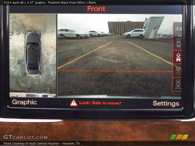 Phantom Black Pearl Effect / Black 2014 Audi A8 L 4.0T quattro