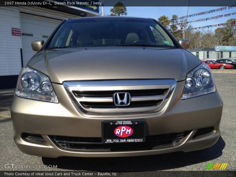 Desert Rock Metallic / Ivory 2007 Honda Odyssey EX-L