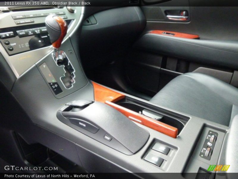 Obsidian Black / Black 2011 Lexus RX 350 AWD