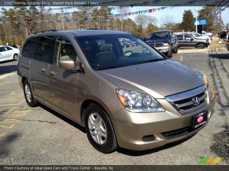 Desert Rock Metallic / Ivory 2007 Honda Odyssey EX-L