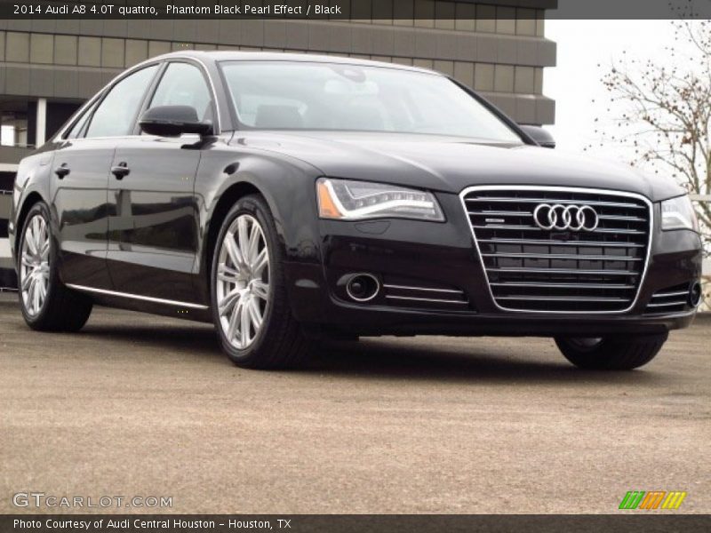 Phantom Black Pearl Effect / Black 2014 Audi A8 4.0T quattro