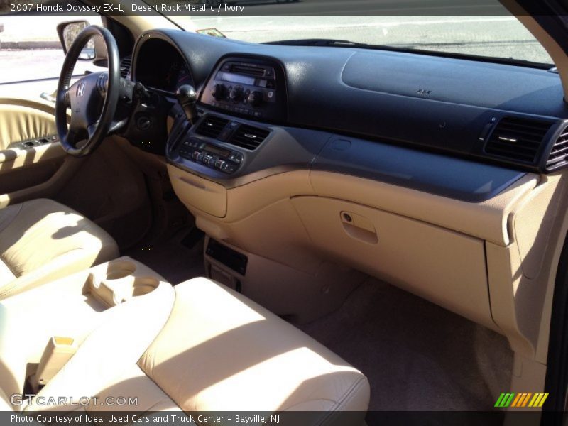 Desert Rock Metallic / Ivory 2007 Honda Odyssey EX-L