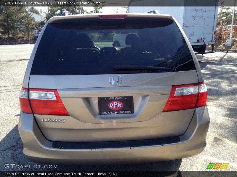 Desert Rock Metallic / Ivory 2007 Honda Odyssey EX-L
