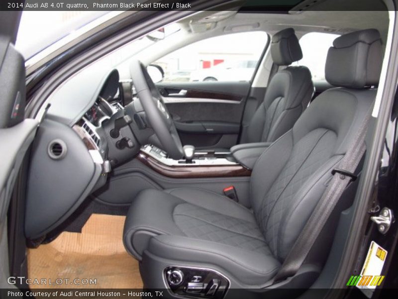 Phantom Black Pearl Effect / Black 2014 Audi A8 4.0T quattro