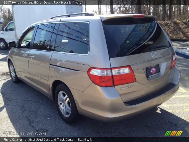 Desert Rock Metallic / Ivory 2007 Honda Odyssey EX-L
