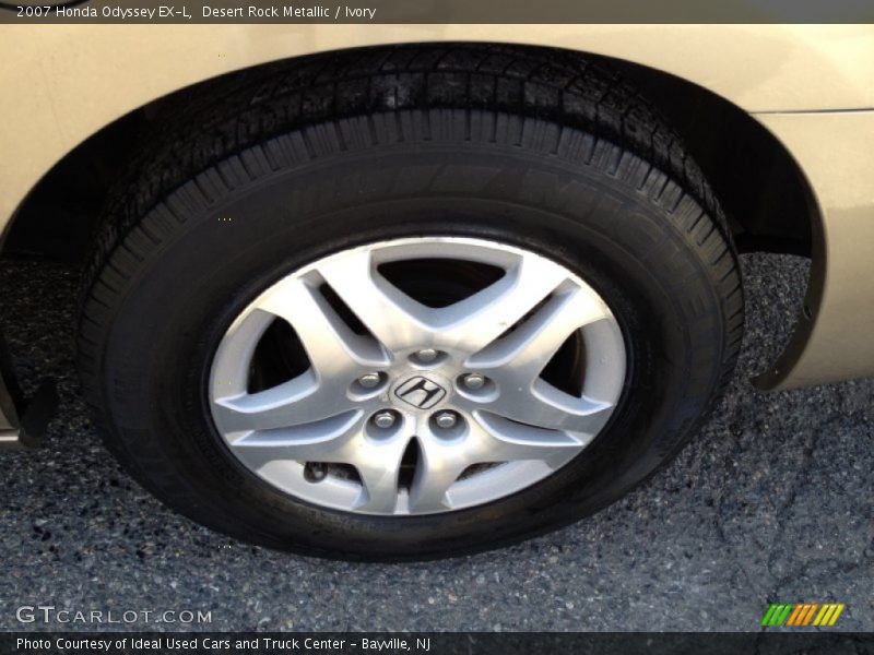 Desert Rock Metallic / Ivory 2007 Honda Odyssey EX-L