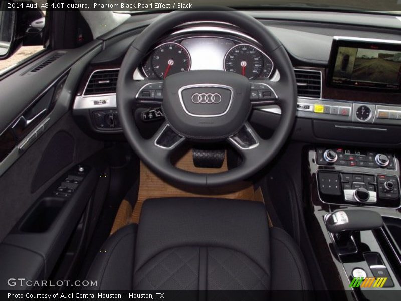 Phantom Black Pearl Effect / Black 2014 Audi A8 4.0T quattro