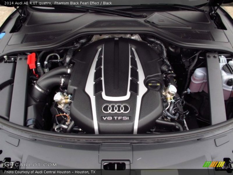 Phantom Black Pearl Effect / Black 2014 Audi A8 4.0T quattro