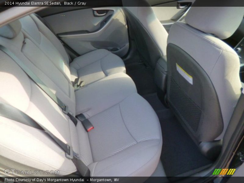 Black / Gray 2014 Hyundai Elantra SE Sedan