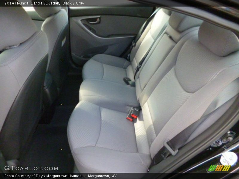 Black / Gray 2014 Hyundai Elantra SE Sedan