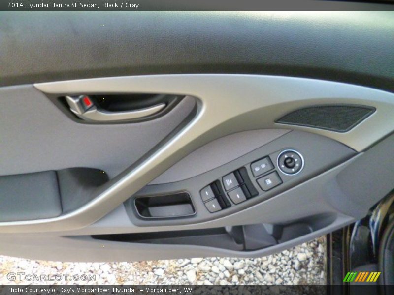 Black / Gray 2014 Hyundai Elantra SE Sedan