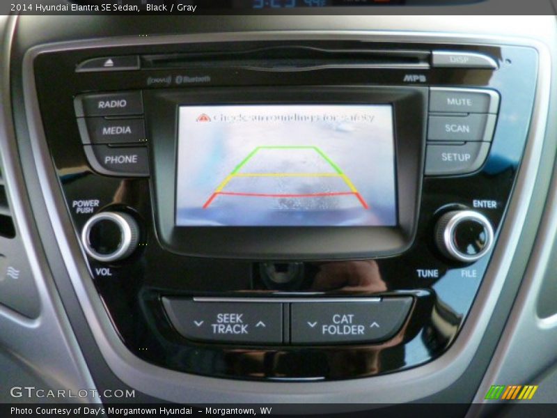 Black / Gray 2014 Hyundai Elantra SE Sedan