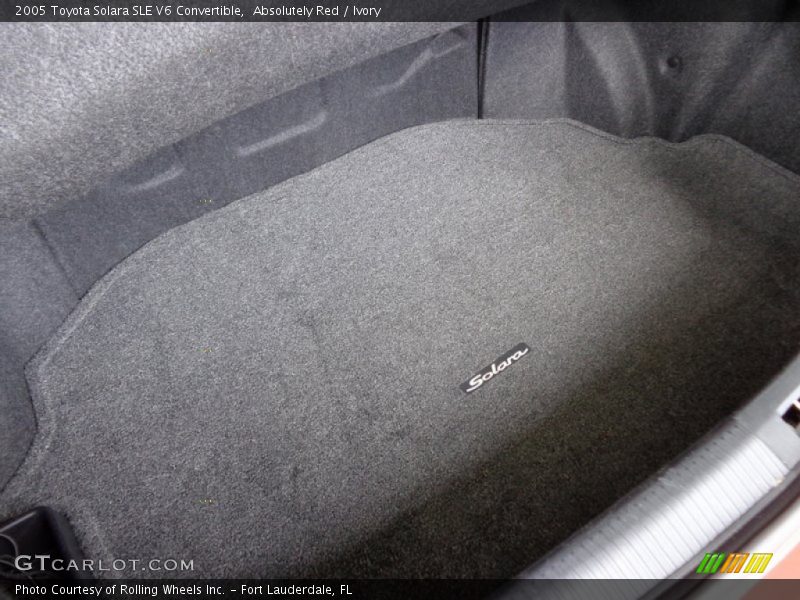 Absolutely Red / Ivory 2005 Toyota Solara SLE V6 Convertible