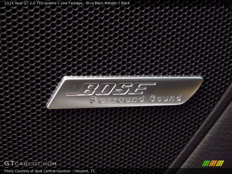 Orca Black Metallic / Black 2014 Audi Q7 3.0 TFSI quattro S Line Package